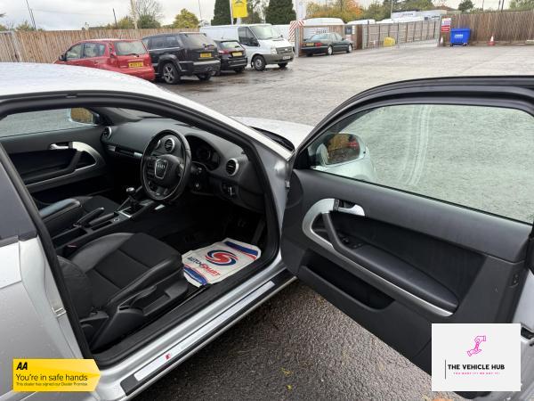 Audi A3 1.8 TFSI S line Hatchback 3dr Petrol Manual Euro 4 (160 ps)