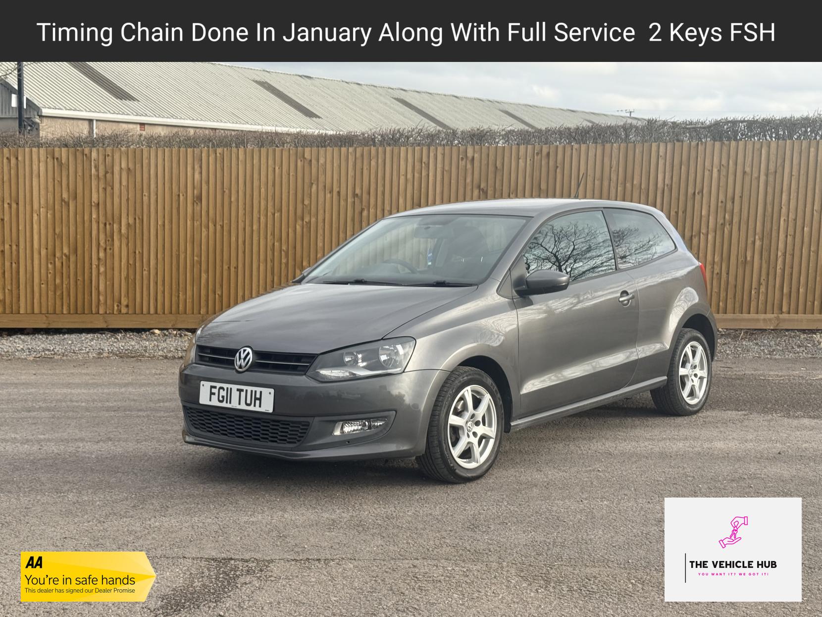 Volkswagen Polo 1.2 Moda Hatchback 3dr Petrol Manual Euro 5 (60 ps)