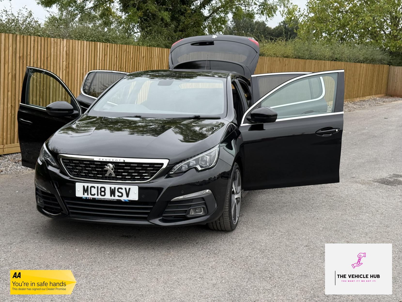 Peugeot 308 1.2 PureTech GT Line Hatchback 5dr Petrol Manual Euro 6 (s/s) (130 ps)