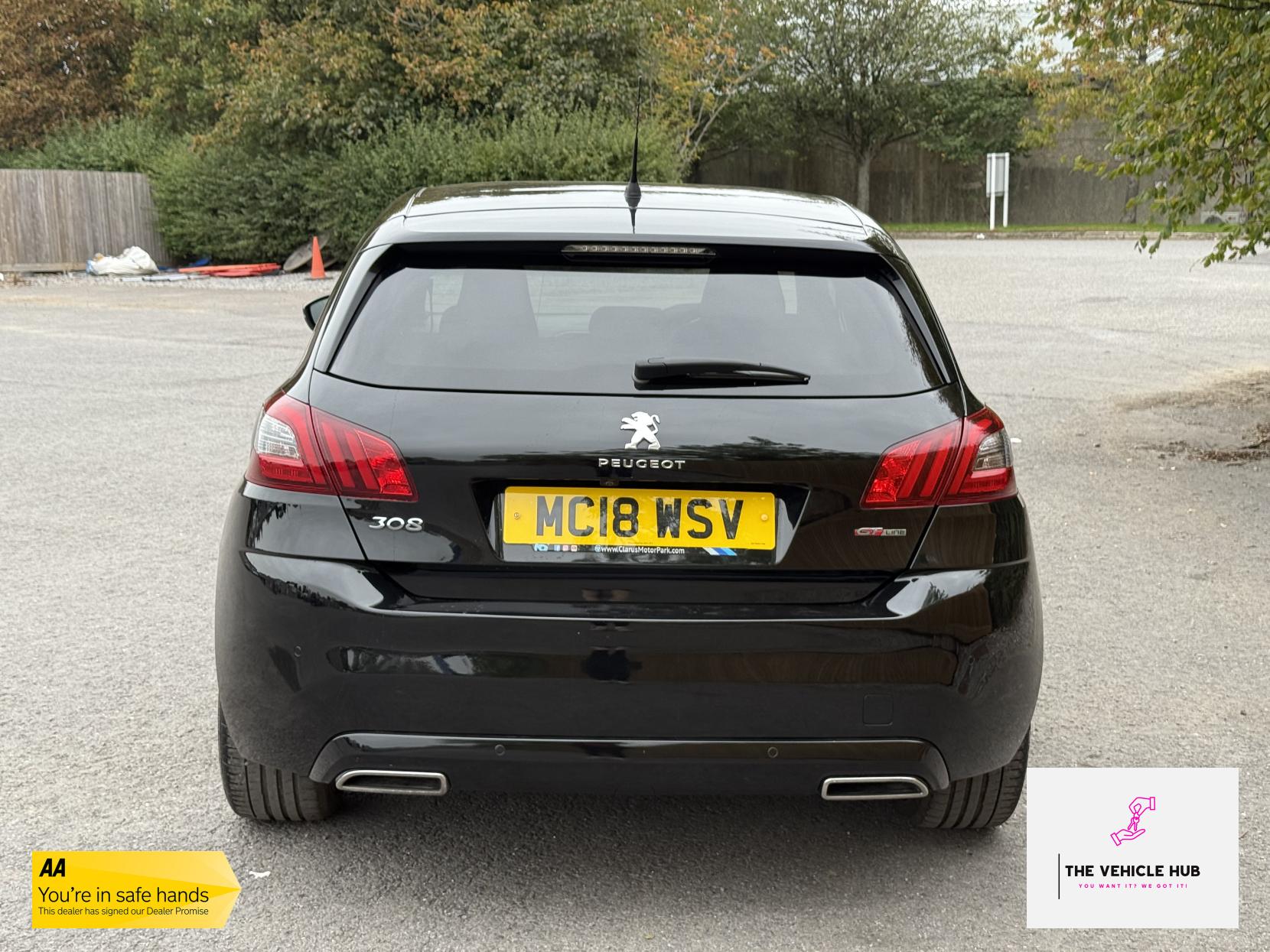 Peugeot 308 1.2 PureTech GT Line Hatchback 5dr Petrol Manual Euro 6 (s/s) (130 ps)