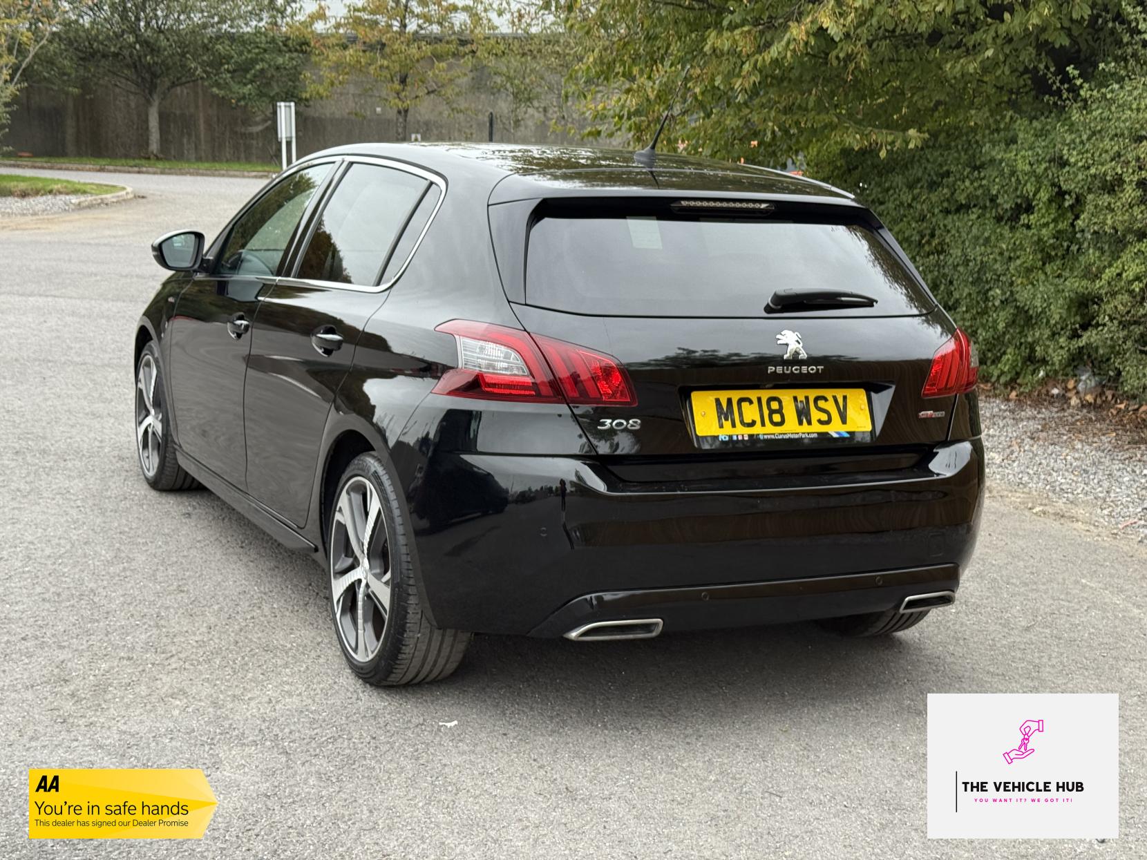 Peugeot 308 1.2 PureTech GT Line Hatchback 5dr Petrol Manual Euro 6 (s/s) (130 ps)