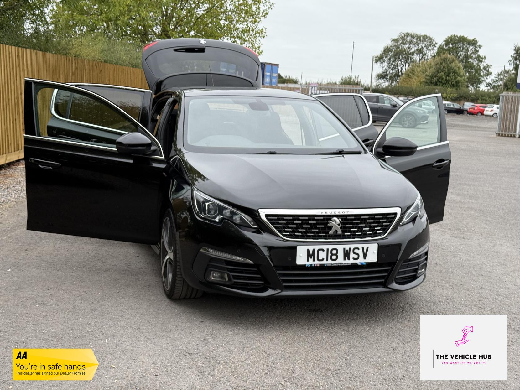 Peugeot 308 1.2 PureTech GT Line Hatchback 5dr Petrol Manual Euro 6 (s/s) (130 ps)