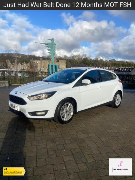 Ford Focus 1.0T EcoBoost Zetec Hatchback 5dr Petrol Manual Euro 6 (s/s) (125 ps)