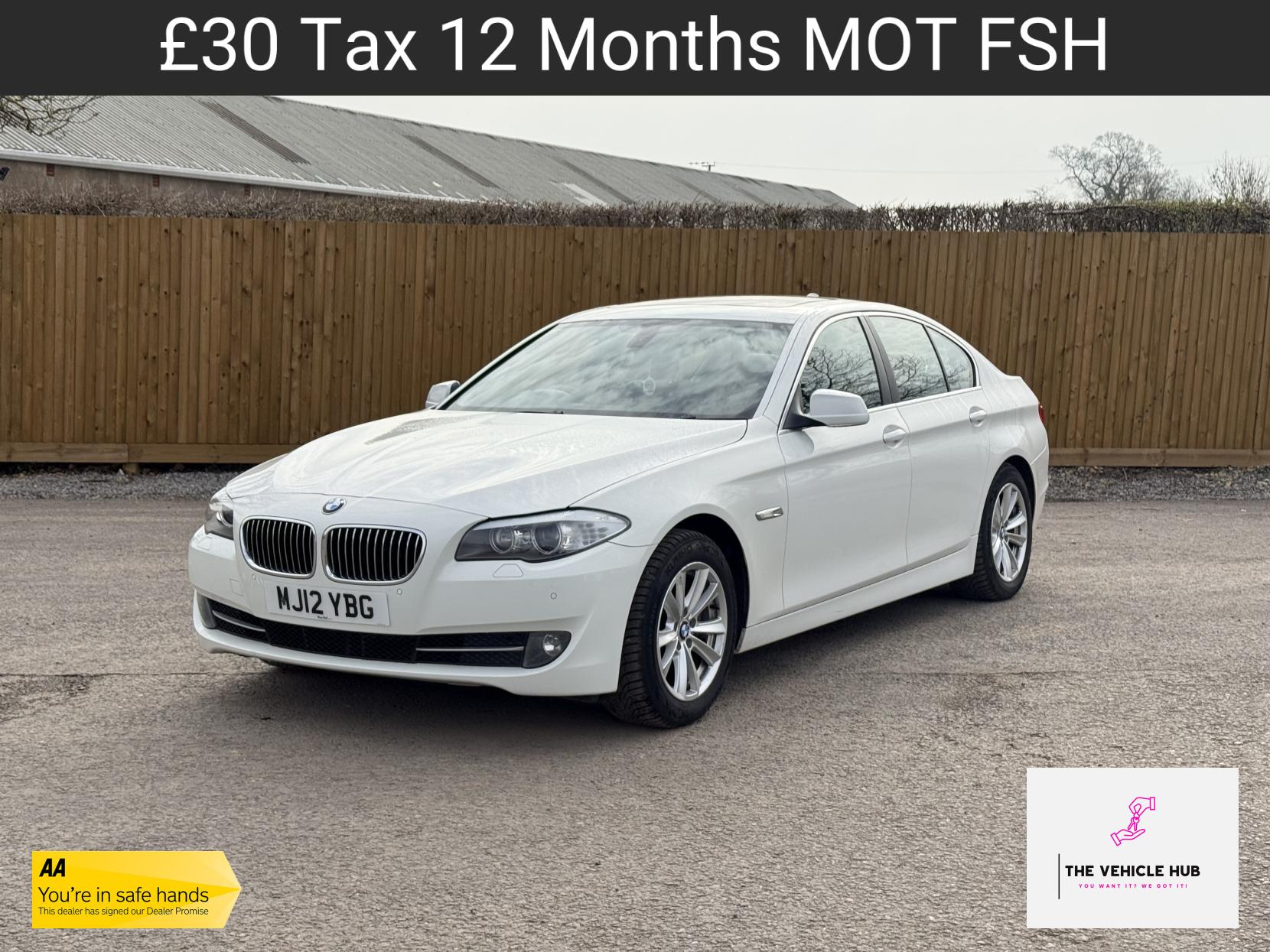 BMW 5 Series 2.0 520d ED EfficientDynamics Saloon 4dr Diesel Manual Euro 5 (s/s) (184 ps)