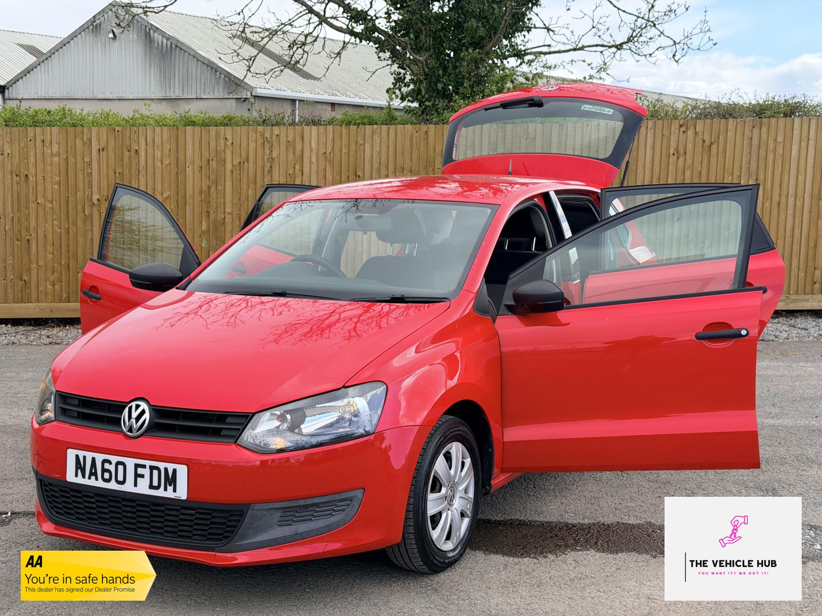 Volkswagen Polo 1.2 S Hatchback 5dr Petrol Manual Euro 5 (A/C) (60 ps)