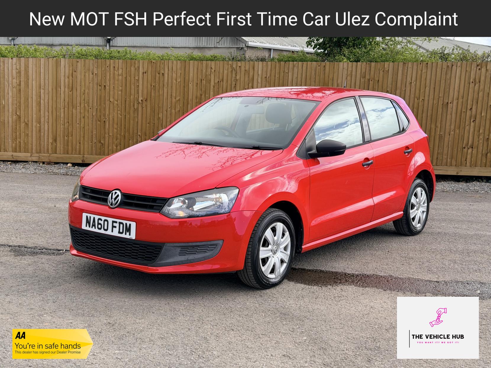 Volkswagen Polo 1.2 S Hatchback 5dr Petrol Manual Euro 5 (A/C) (60 ps)