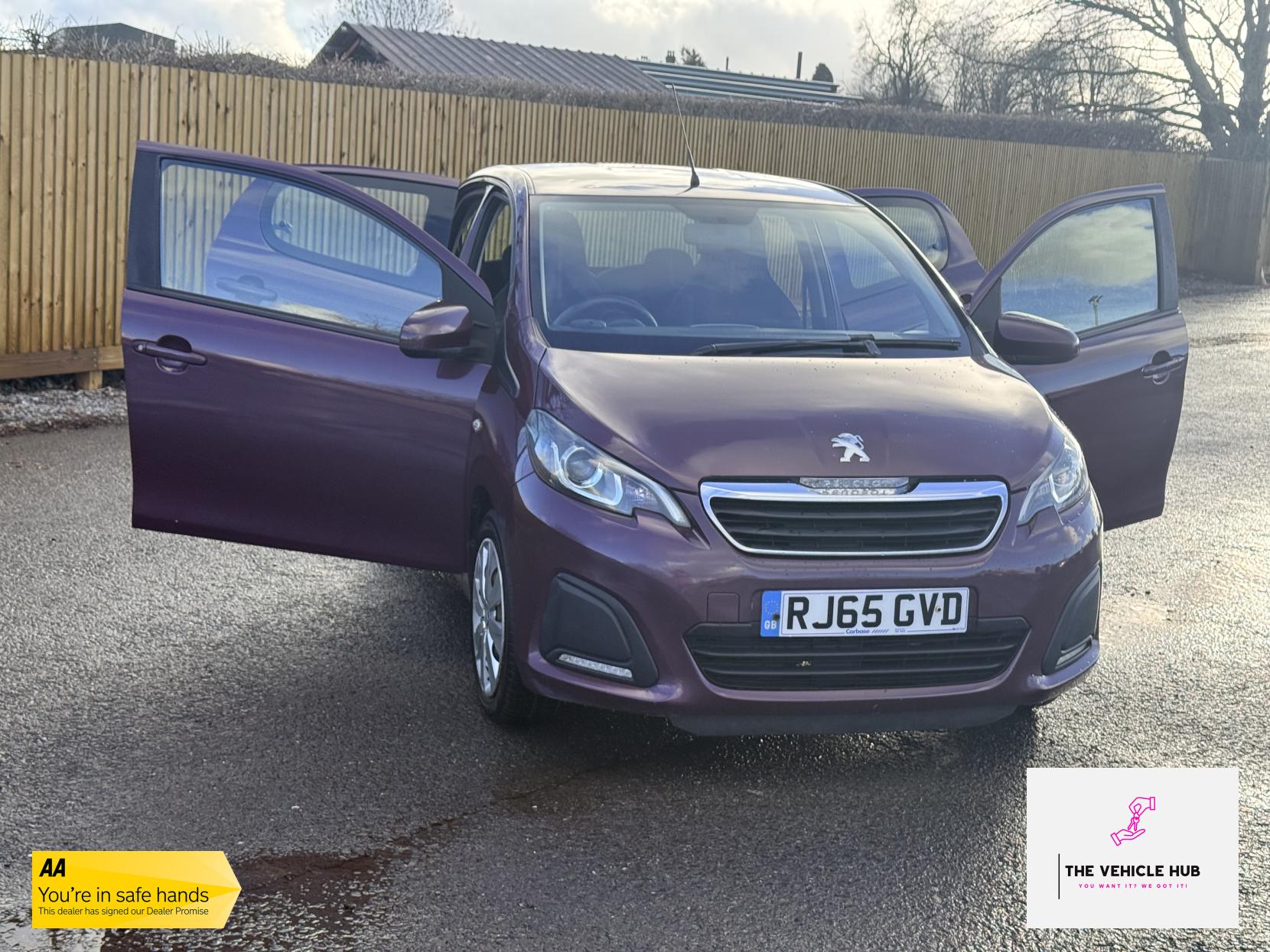Peugeot 108 1.0 Active Hatchback 5dr Petrol Manual Euro 6 (68 ps)