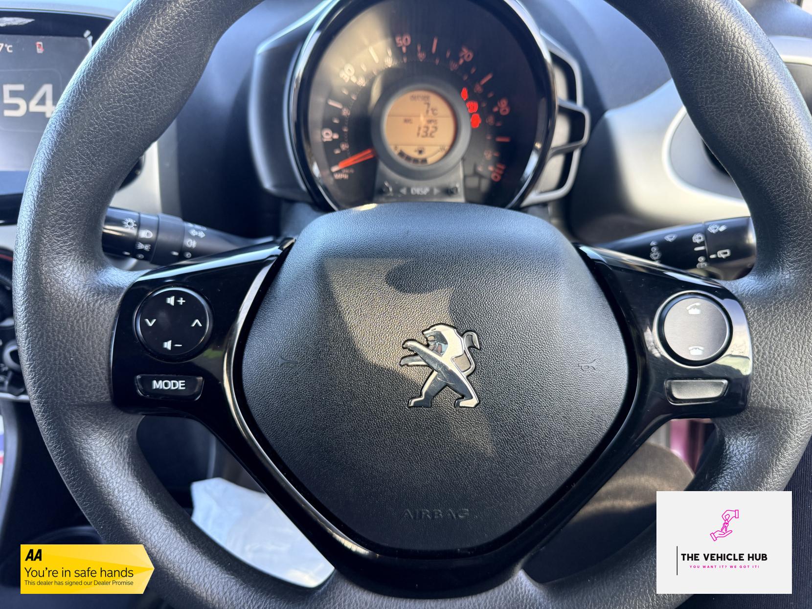 Peugeot 108 1.0 Active Hatchback 5dr Petrol Manual Euro 6 (68 ps)