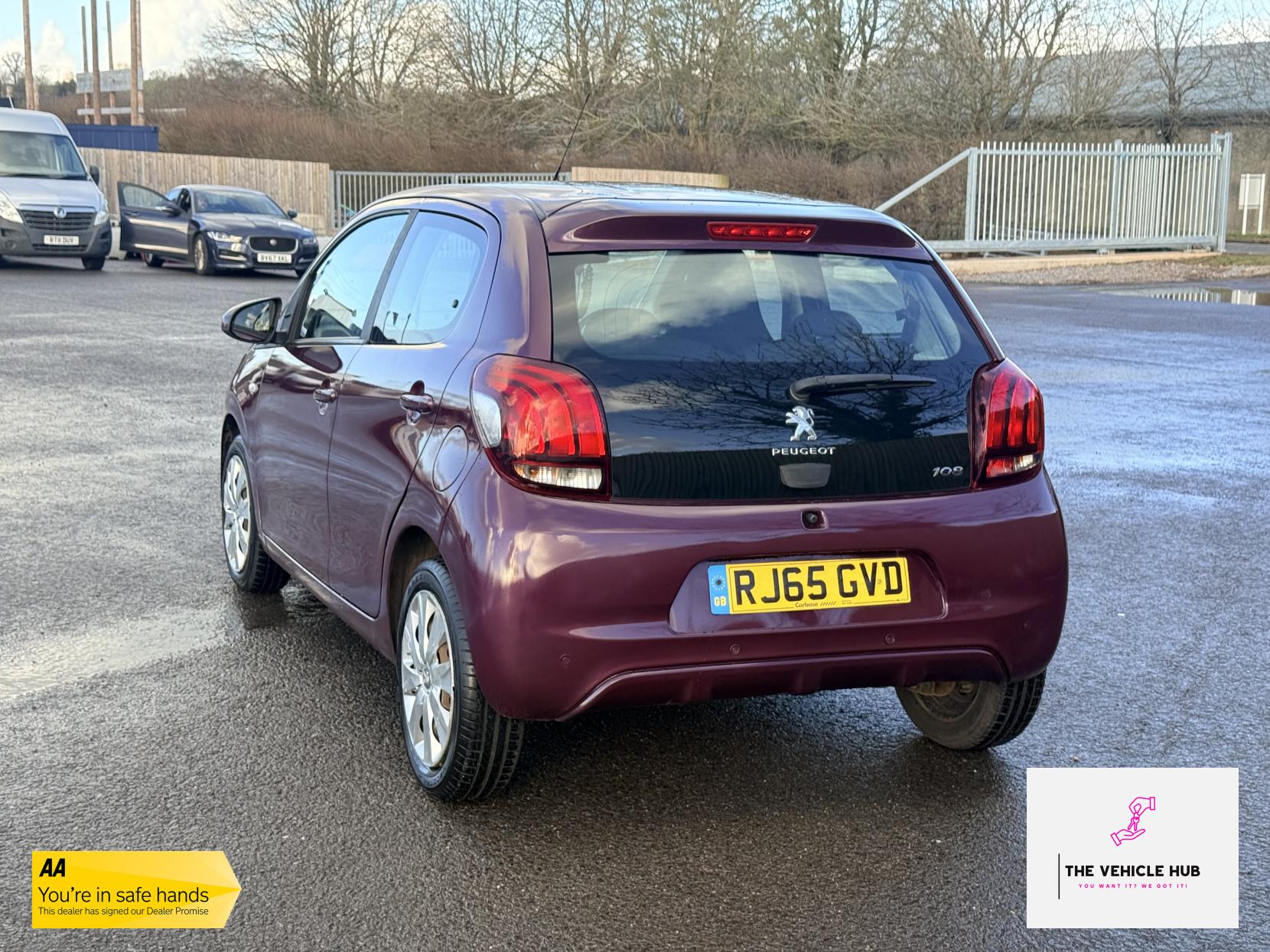 Peugeot 108 1.0 Active Hatchback 5dr Petrol Manual Euro 6 (68 ps)