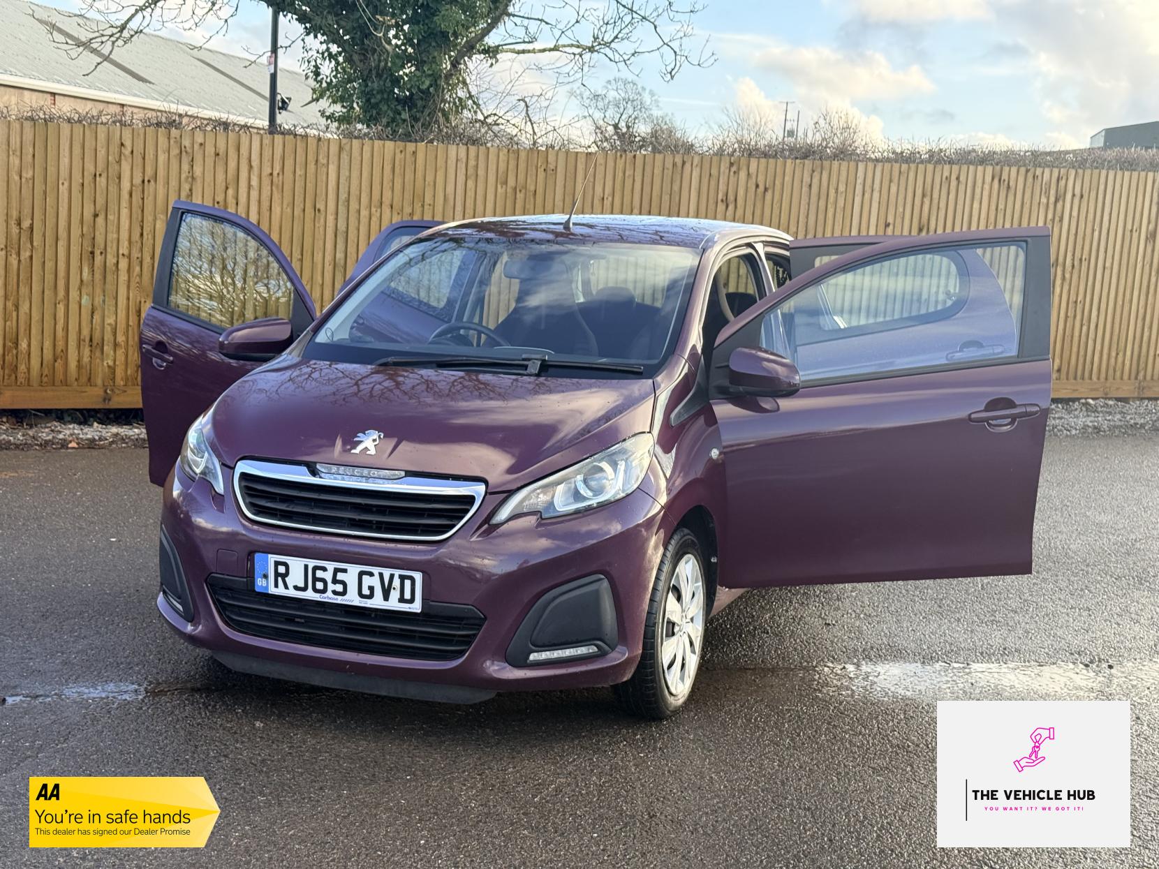 Peugeot 108 1.0 Active Hatchback 5dr Petrol Manual Euro 6 (68 ps)