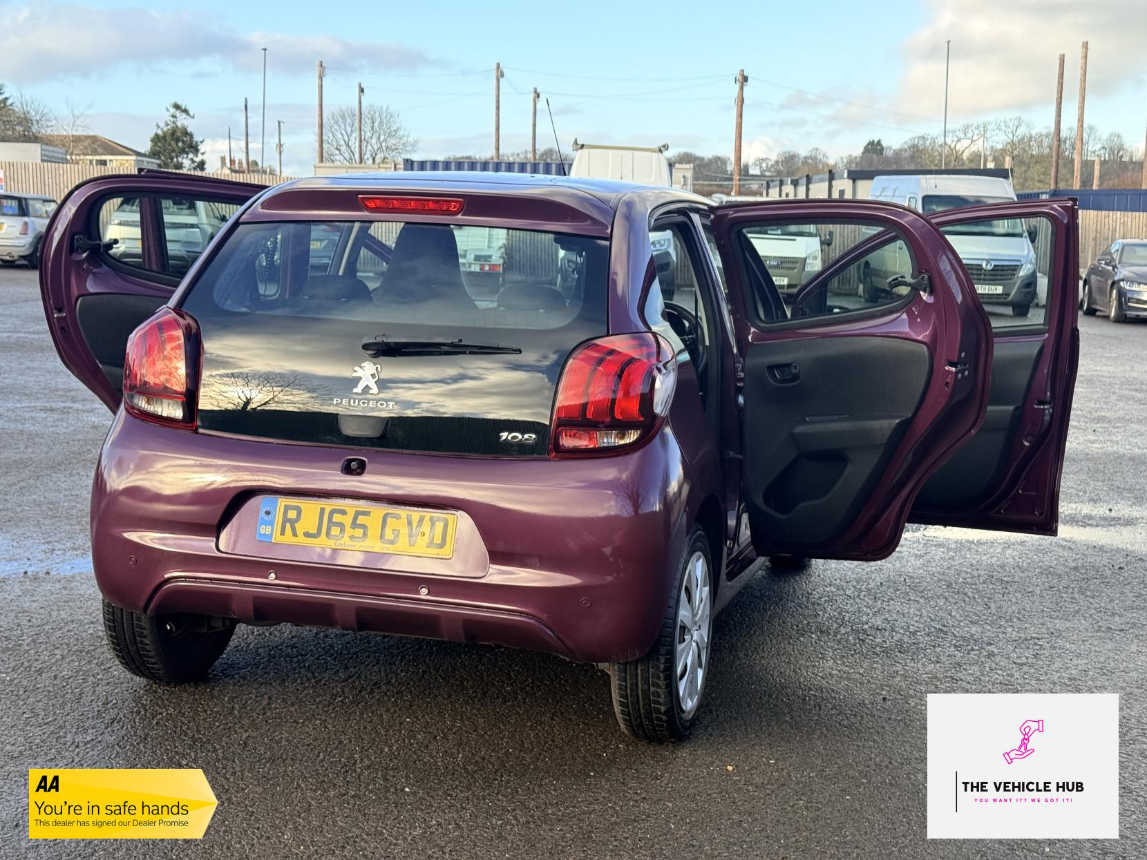 Peugeot 108 1.0 Active Hatchback 5dr Petrol Manual Euro 6 (68 ps)