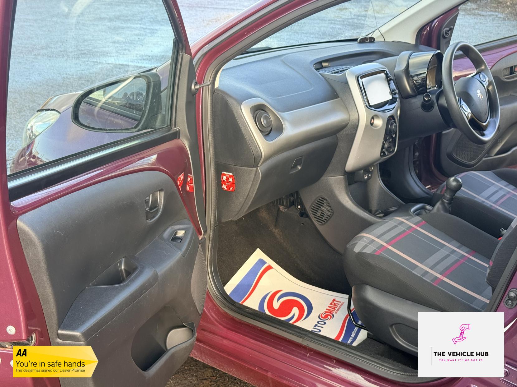 Peugeot 108 1.0 Active Hatchback 5dr Petrol Manual Euro 6 (68 ps)