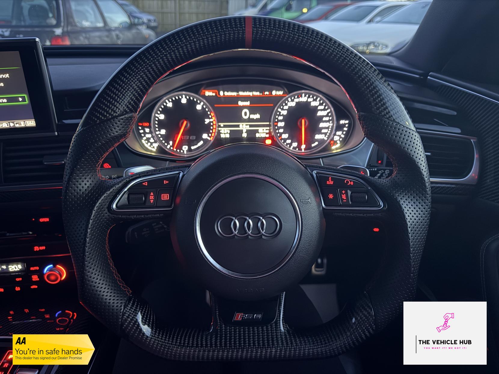 Audi RS6 Avant 4.0 TFSI V8 Estate 5dr Petrol Tiptronic quattro Euro 6 (s/s) (560 ps)