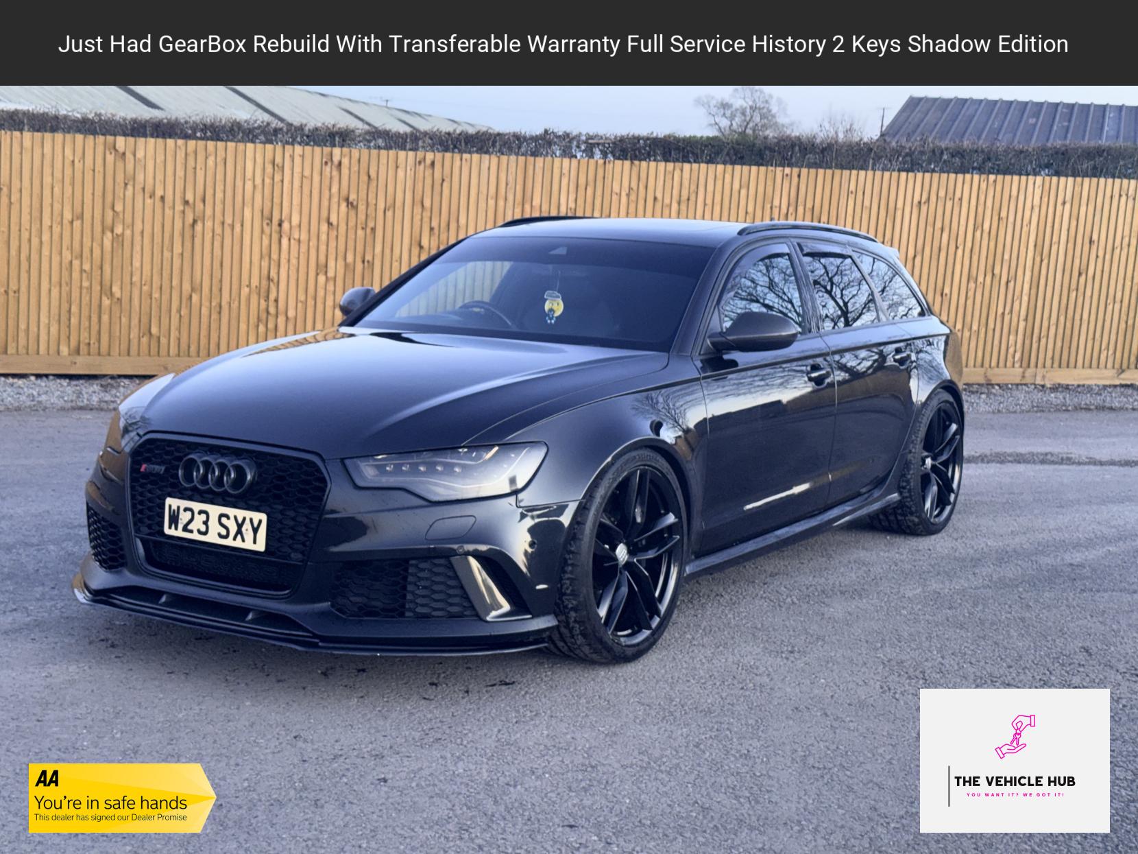 Audi RS6 Avant 4.0 TFSI V8 Estate 5dr Petrol Tiptronic quattro Euro 6 (s/s) (560 ps)