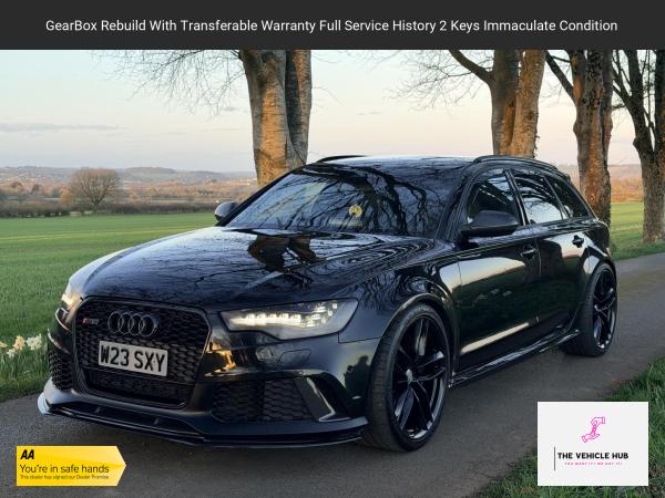 Audi RS6 Avant 4.0 TFSI V8 Estate 5dr Petrol Tiptronic quattro Euro 6 (s/s) (560 ps)