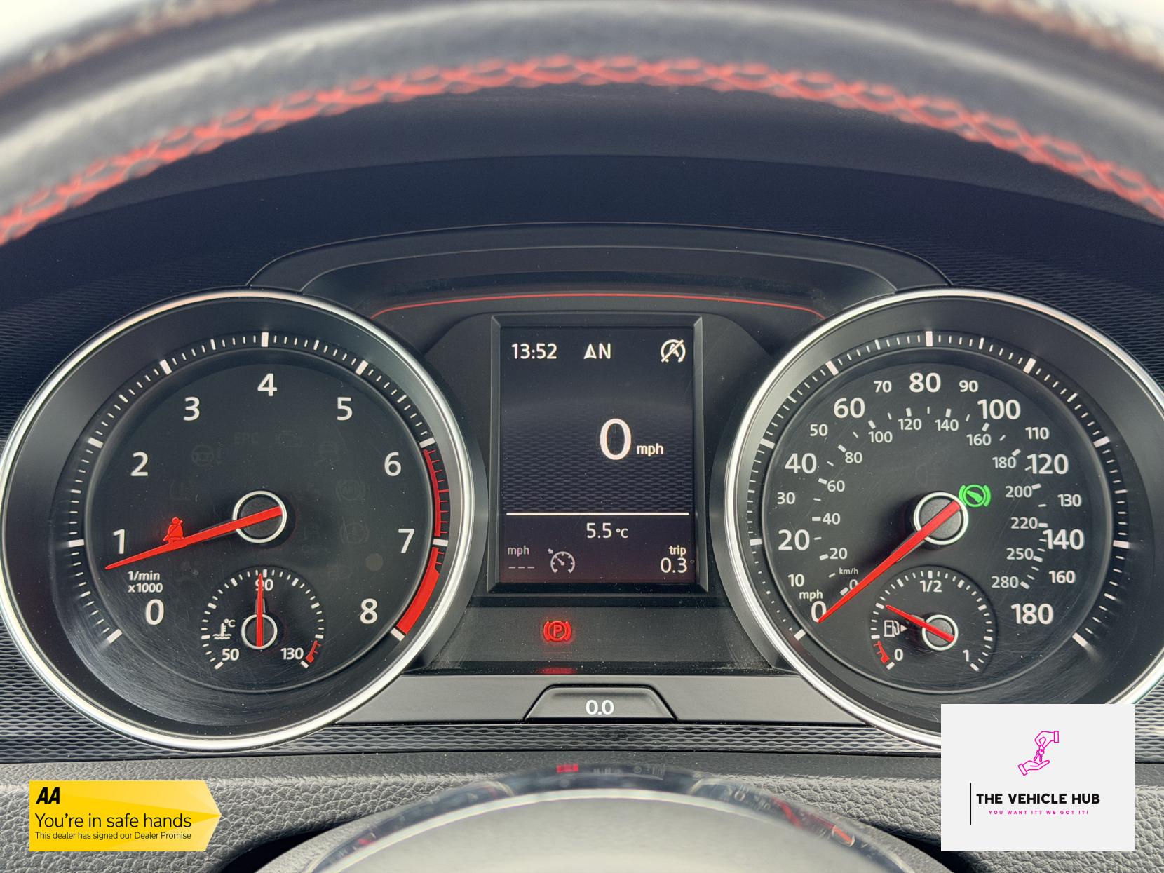 Volkswagen Golf 2.0 TSI BlueMotion Tech GTI Performance Hatchback 5dr Petrol DSG Euro 6 (s/s) (230 ps)