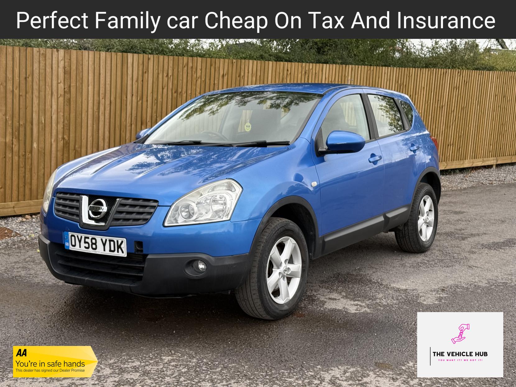 Nissan Qashqai 2.0 dCi Acenta Hatchback 5dr Diesel Manual 2WD (174 g/km, 148 bhp)