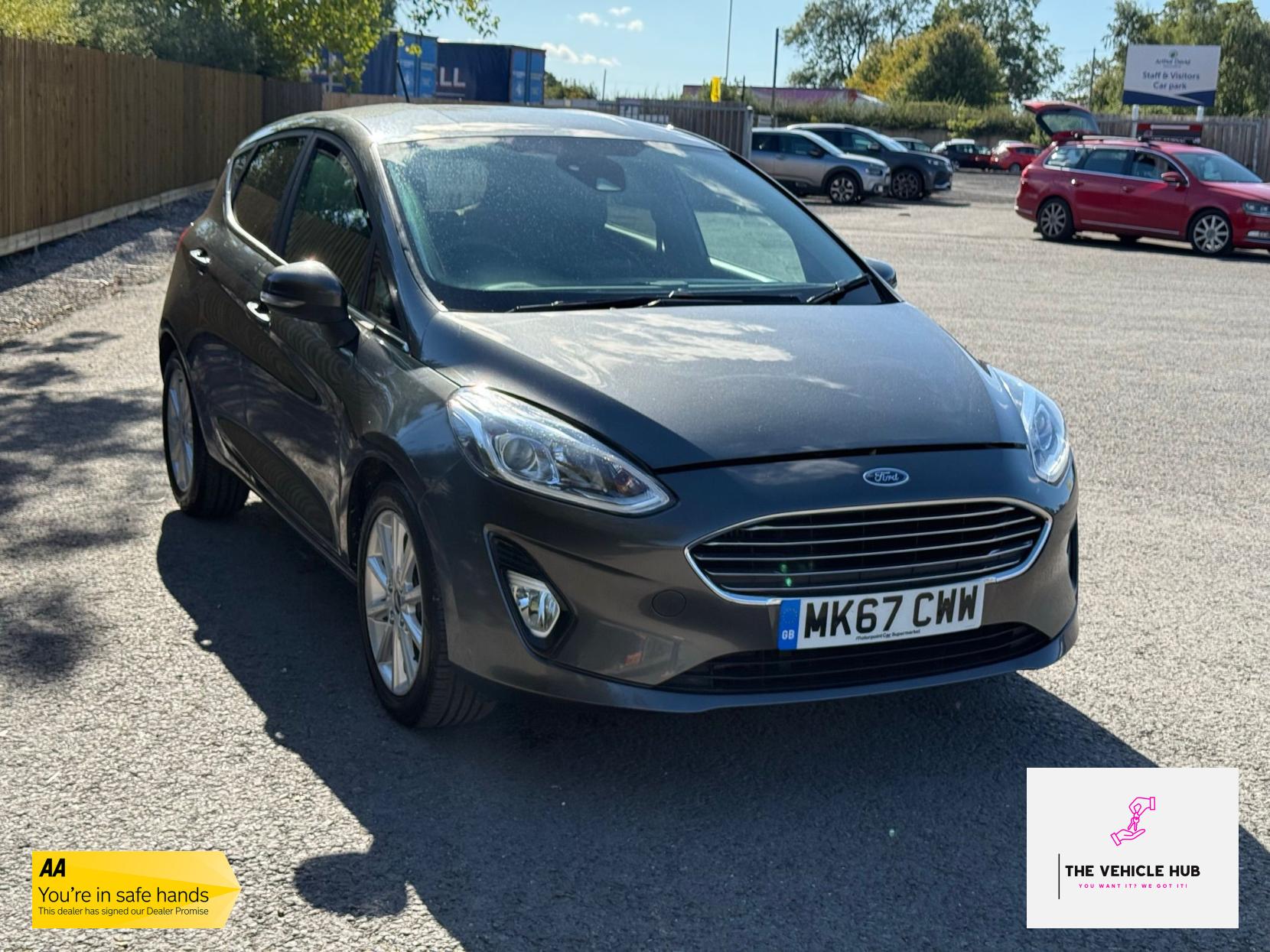 Ford Fiesta 1.0T EcoBoost Titanium Hatchback 5dr Petrol Manual Euro 6 (s/s) (100 ps)