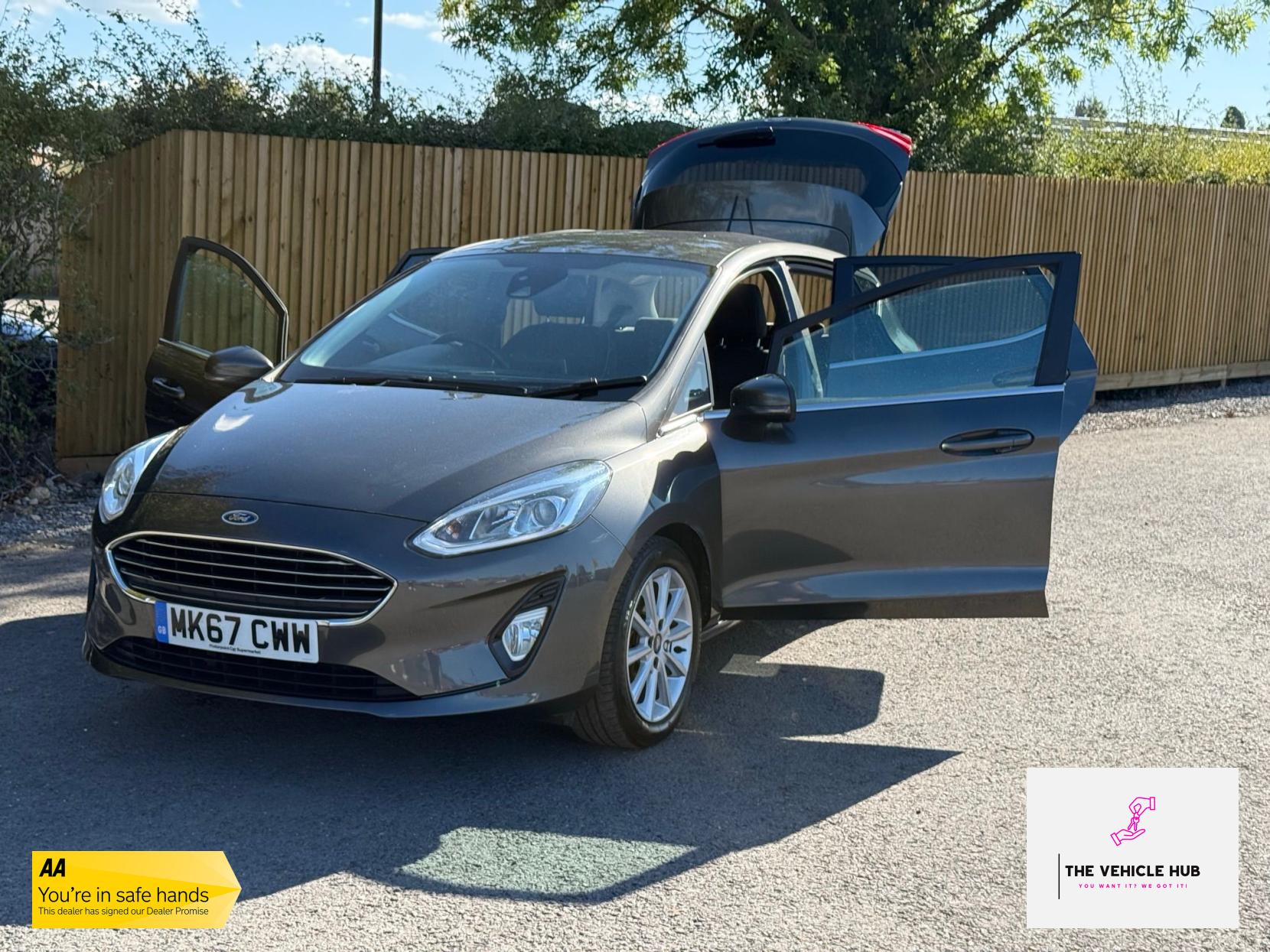 Ford Fiesta 1.0T EcoBoost Titanium Hatchback 5dr Petrol Manual Euro 6 (s/s) (100 ps)