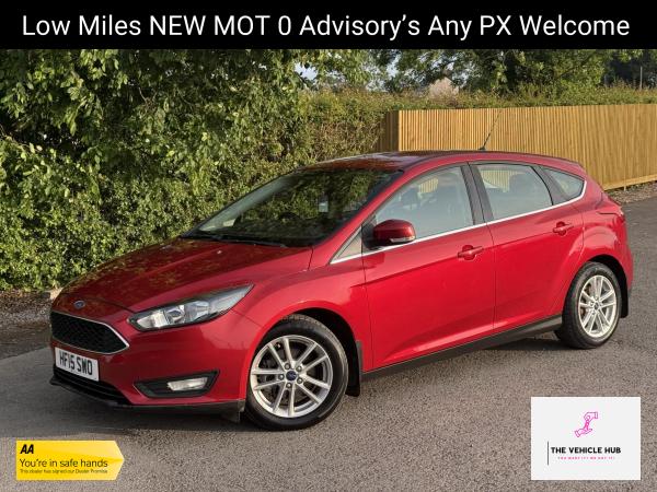 Ford Focus 1.0T EcoBoost Zetec Hatchback 5dr Petrol Manual Euro 6 (s/s) (125 ps)