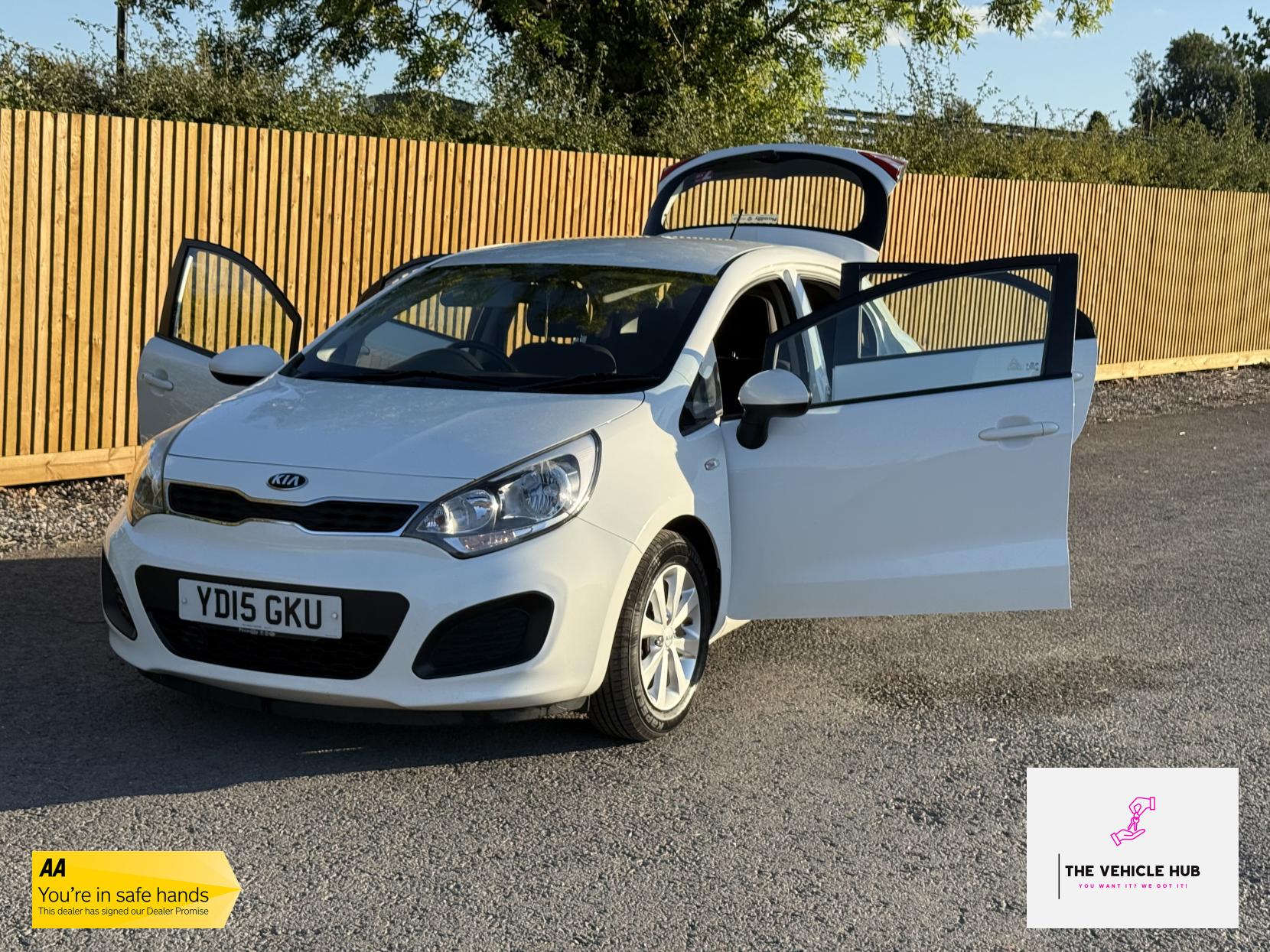 Kia Rio 1.25 VR7 Hatchback 5dr Petrol Manual Euro 5 (84 bhp)